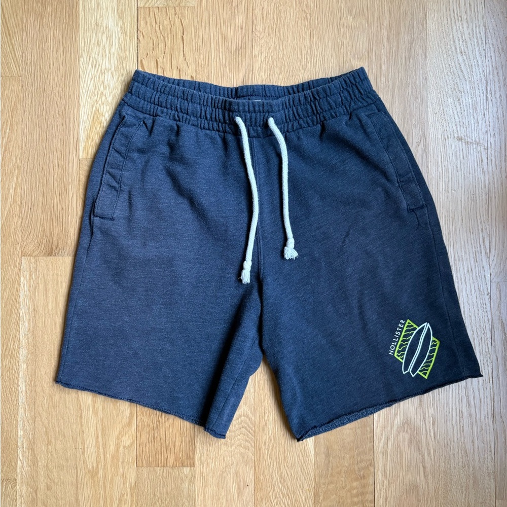HOLLISTER Mens Blue Grey Shorts size XS